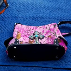 Pink Camo Handbag